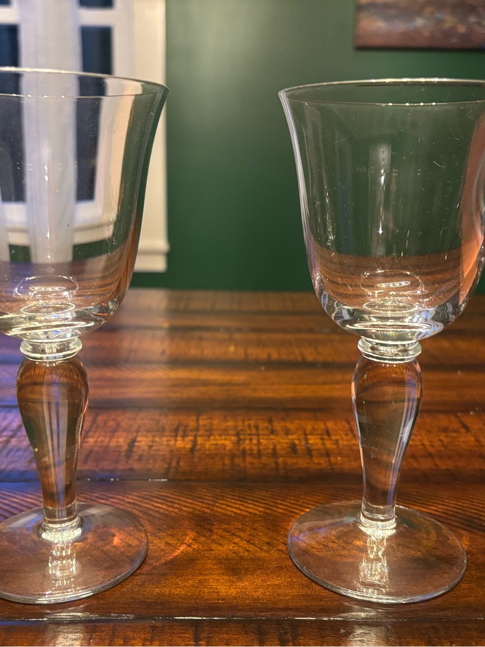 Lenox Clear Crystal Wine Glasses in Transparent Glass (Set of 2)